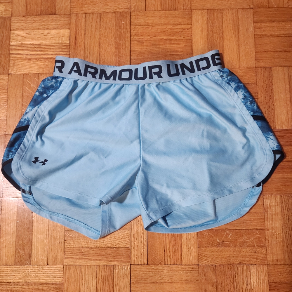 Under Armour Women's Light Blue Athletic Shorts
